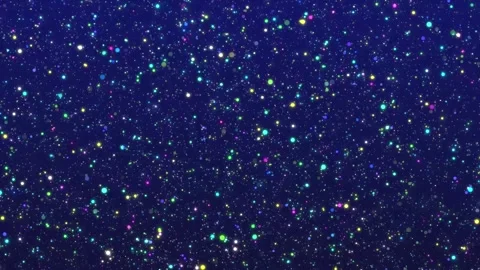 Cosmic Starfield Warp Speed Background, Glowing Stars Expanding from Center Stock Footage 343140620