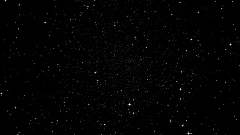 Cosmic starry night sky filled with twinkling bright stars and galaxies mov.. Stock Footage 334829704