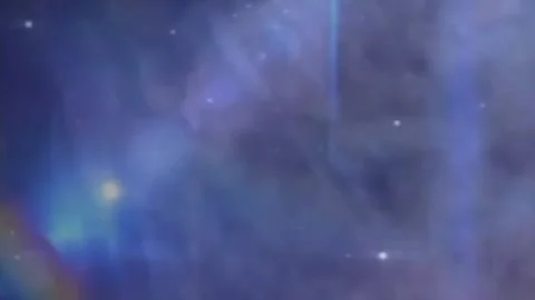 Cosmic Sun Ray Lens Leak Light Rays Effect Видео 344762297