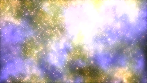 Cosmic symphony a celestial display of stars and nebulas Stock Footage 255991270