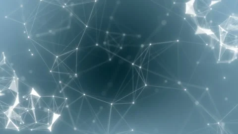 Cosmic technological intro. Technology abstract animation background. Atomic Stock Footage 113080025