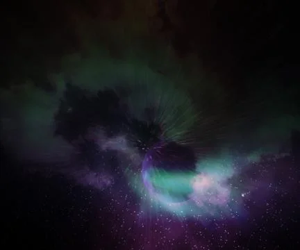 Cosmic texture 스톡 일러스트