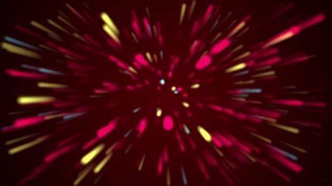 Cosmic trip to infinity, psychedelic abstract tunnel animation 스톡 동영상 265641998