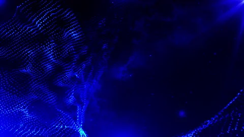 Cosmic  Waves Copy Space Stock Footage 157964715