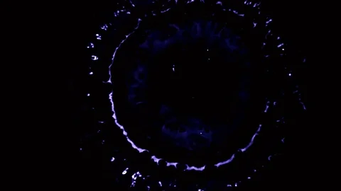 Cosmic Waves Moving Across Space In Inspirational Colors Video stock 102517129