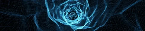 Cosmic Waves VJ 3D loops Stock Footage 158362282