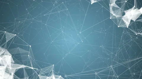 Cosmic weave.Abstract digital background. Transforming particles and lines. Video stock 103120593