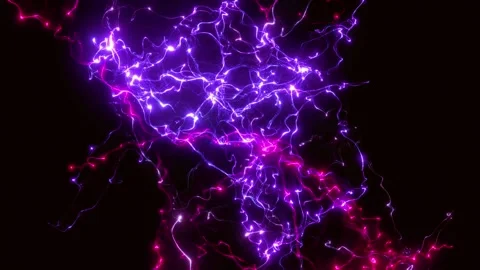 Cosmic Web Energy Core – Seamless Abstract Space Network VJ Loop 4K Stock-Footage 327382667
