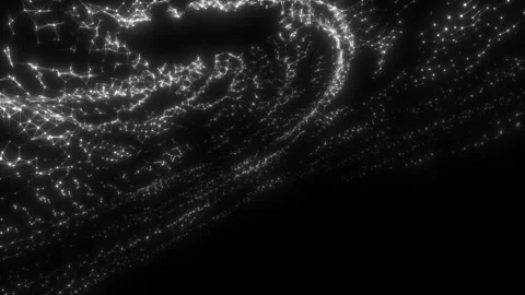 Cosmic wind. Digital background. Stock Footage 101883977