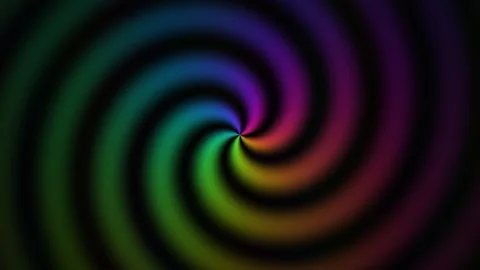 Cosmic wormhole passage seamless loop for motion background Stock Footage 341537538
