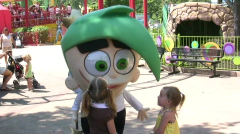 Cosmo at Amusement Park Stock-Footage 466682