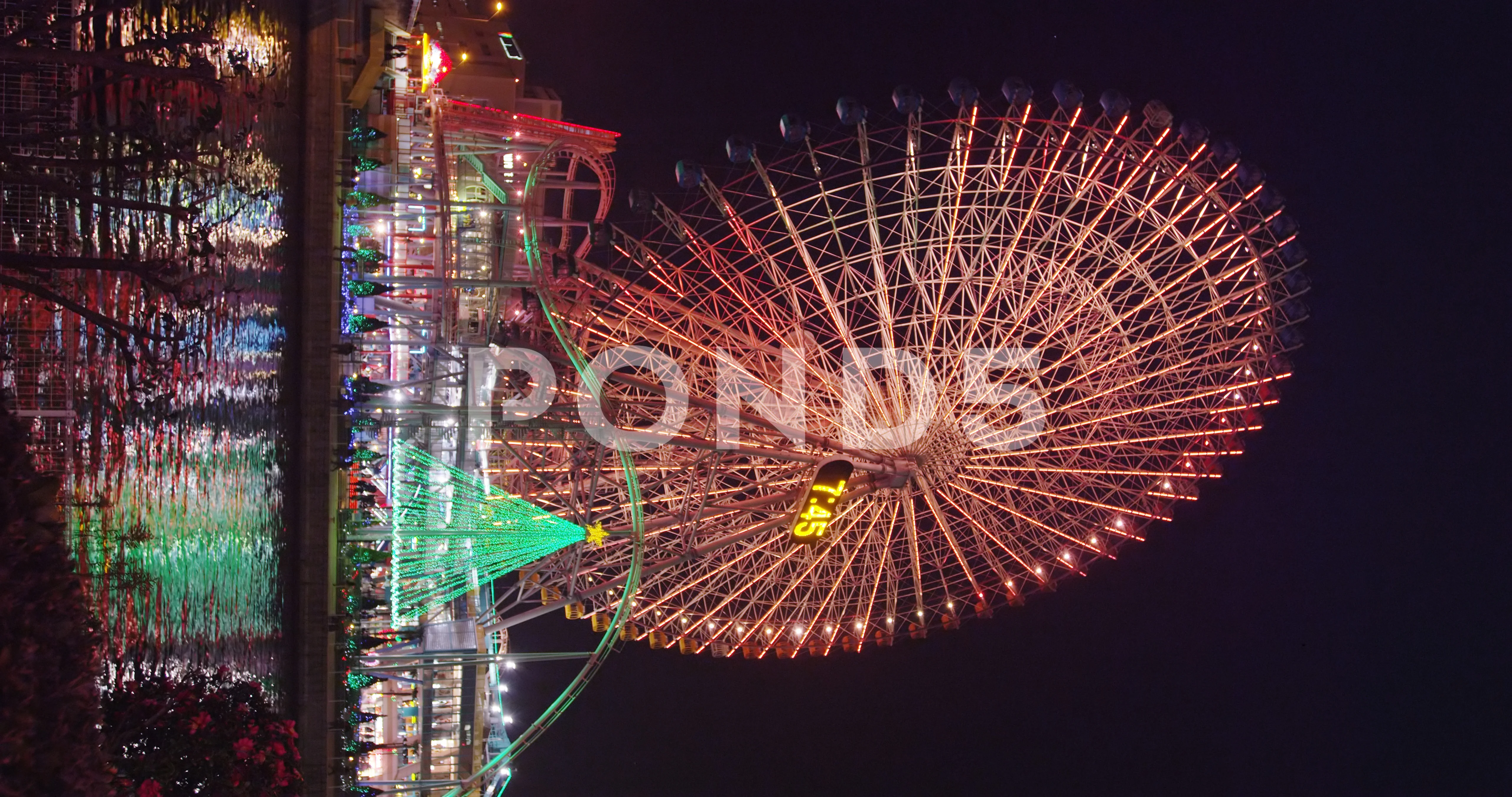 Cosmo Clock 21 Ferris Wheel Stock Video Pond5