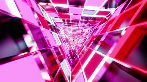 Cosmo space diamond background VJ loop 4K Stock Footage 213074344