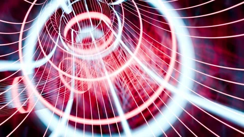 Cosmo travel space VJ loop tube background Stock Footage 314989964
