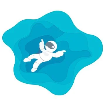 Cosmonaut Stock Illustration