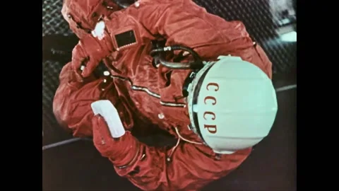Cosmonaut training Vídeos de archivo 162481784