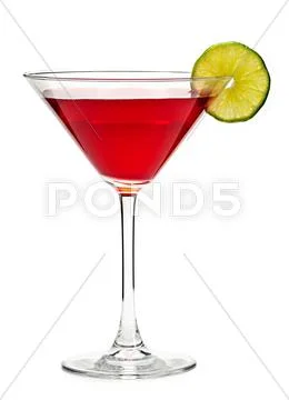 Cosmopolitan cocktail drink Stock Photos