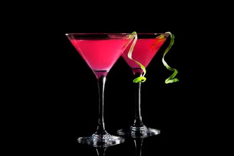 Cosmopolitan Coctail Stock Photos