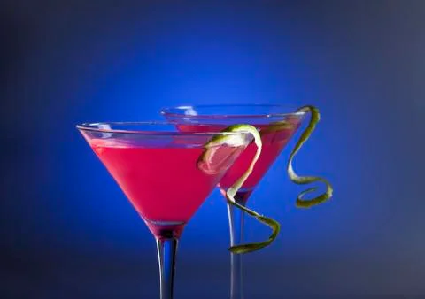 Cosmopolitan Coctail Stock Photos