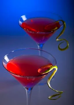 Cosmopolitan Coctail Stock Photos