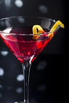 Cosmopolitan on the dance floor Stock Photos
