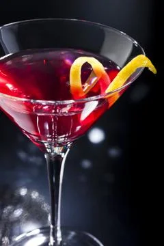 Cosmopolitan on the dance floor Stock Photos