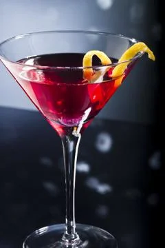 Cosmopolitan on the dance floor Stock Photos
