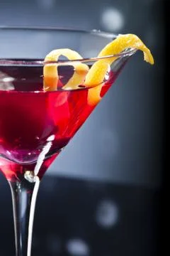 Cosmopolitan on the dance floor Stock Photos