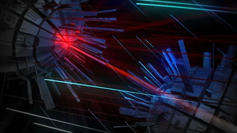 Cosmos apparatus Stock Footage 133436345