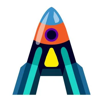 A cosmos effect alphabet letter vector illustration. Modern fantasy character Stock Illustration