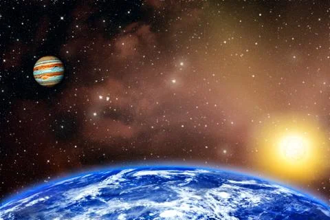 Cosmos Stock Illustration