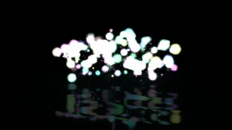 Cosmos intro for 2 titles - CG HD Stock Footage 26459903
