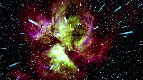 Cosmos universe deep space abstract animated background Stock Footage 340441331
