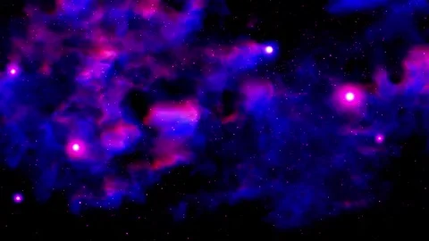 Cosmos universe deep space abstract animated background Stock Footage 340441385