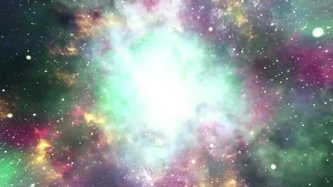 Cosmos universe deep space abstract animated background Stock Footage 340441396