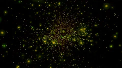 Cosmos universe deep space abstract animated background Stock Footage 340441422