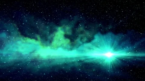 Cosmos universe deep space abstract animated background Stock Footage 340441437
