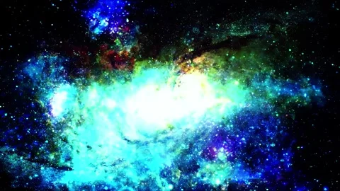Cosmos universe deep space abstract animated background Stock Footage 340441490