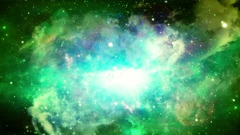 Cosmos universe deep space abstract animated background Stock Footage 340441499