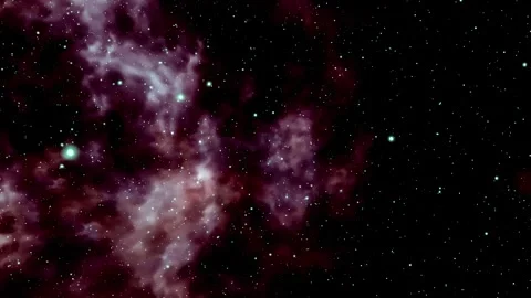 Cosmos universe deep space abstract animated background Stock Footage 340441507