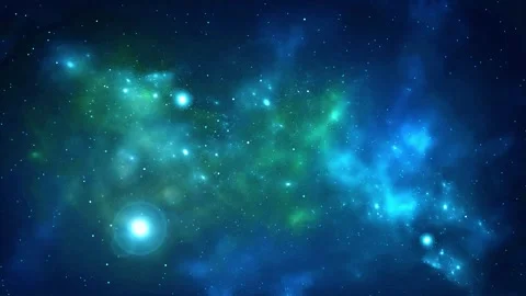 Cosmos universe deep space abstract animated background Stock Footage 340441517