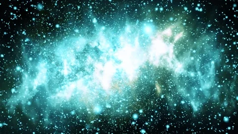 Cosmos universe deep space abstract animated background Stock Footage 340441546
