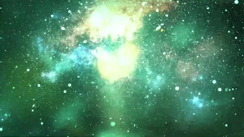 Cosmos universe deep space abstract animated background Stock Footage 340441638