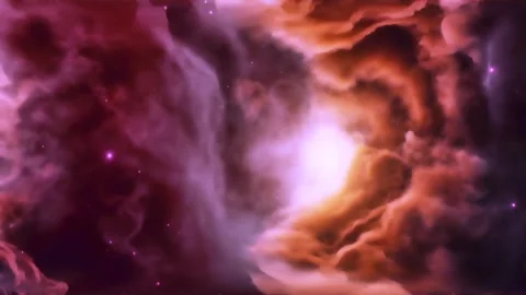 Cosmos universe deep space abstract animated background Stock Footage 340441644
