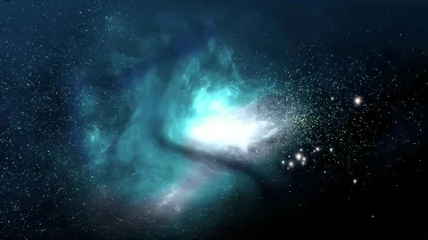 Cosmos universe deep space abstract animated background Stock Footage 340441671