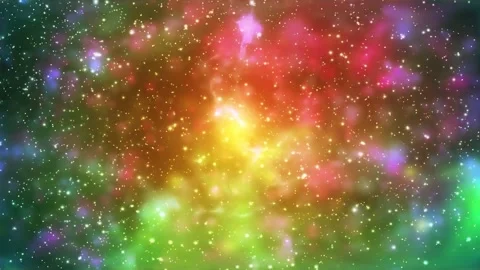 Cosmos universe deep space abstract animated background Stock Footage 340441675