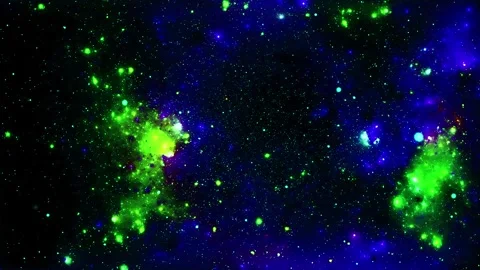 Cosmos universe deep space abstract animated background Stock Footage 340441698