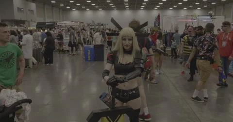 Cosplayer Stock Footage 168113175
