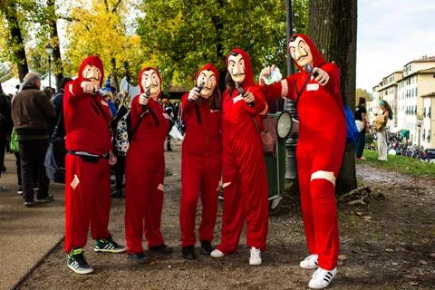 Cosplayer at the Lucca Comics Stock Photos