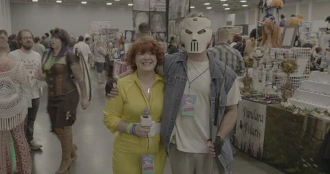 Cosplayers Stock Footage 168113439